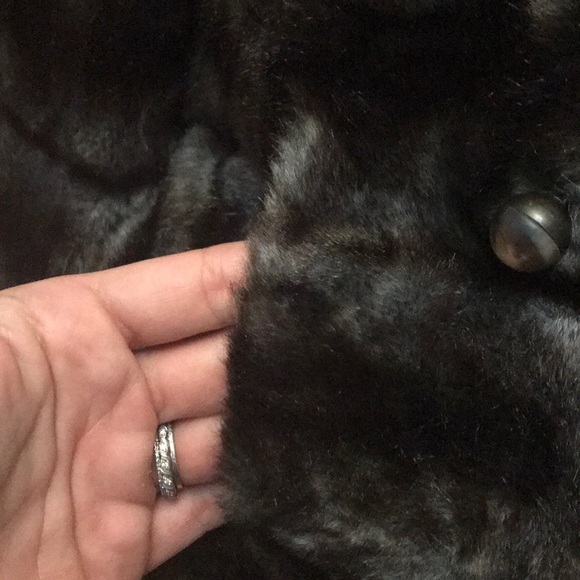 Monoplaza faux fur jacket Coat Small - Picture 5 of 7